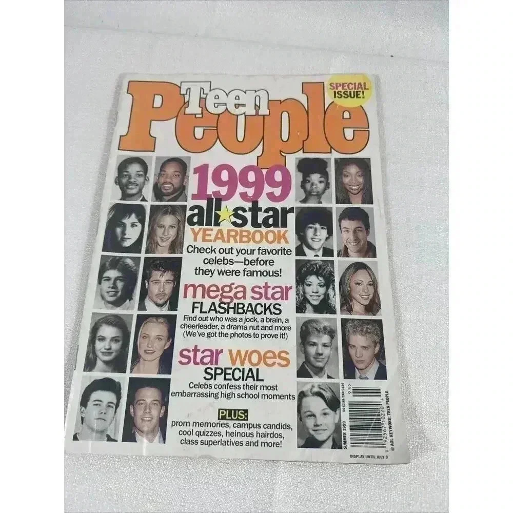 1999 SUMMER TEEN PEOPLE MAGAZINE - 1999 ALL STAR YEARBOOK